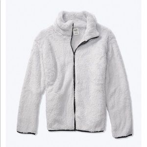 VS PINK teddy full zip